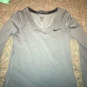 V neck under armor
